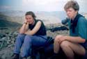 Аня и Ира - на перевале Южный Рисчорр