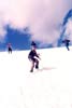 Тренировка на снежнике на перевале Южный Рисчорр